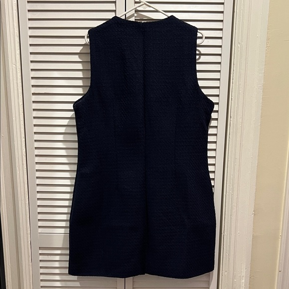 Abercrombie & Finch Navy Button-Down Mini Dress - Picture 6 of 7